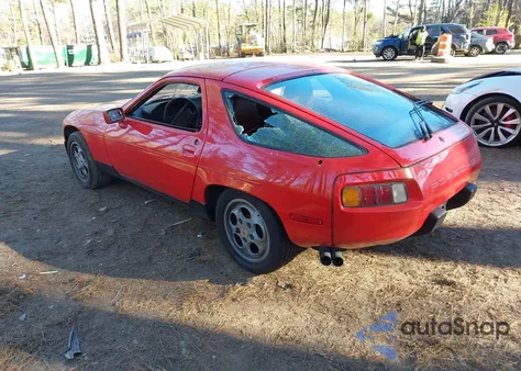 1981 Porsche 928 из США, поврежденный, VIN WP0JA0920BS820625